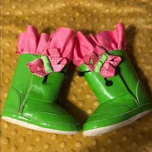 Mud pie infant rain boots